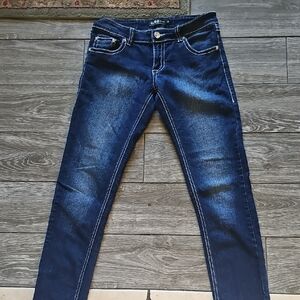 GOGO Jeans Blue Skinny Denim with Natural Fading